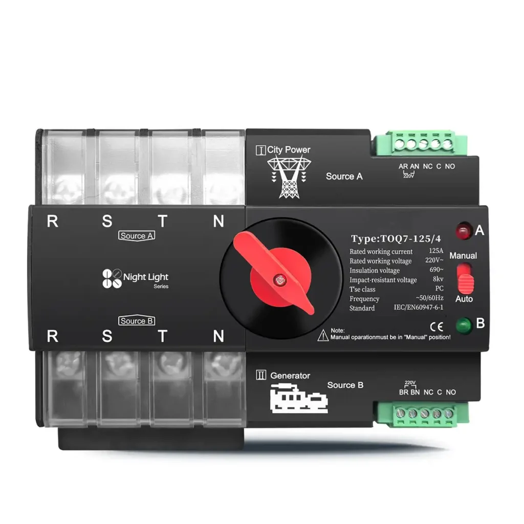 Automatic transfer switch