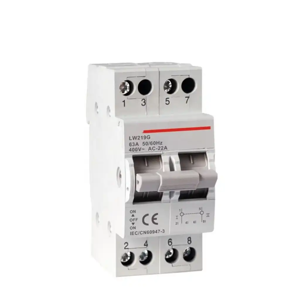 Manual transfer switch