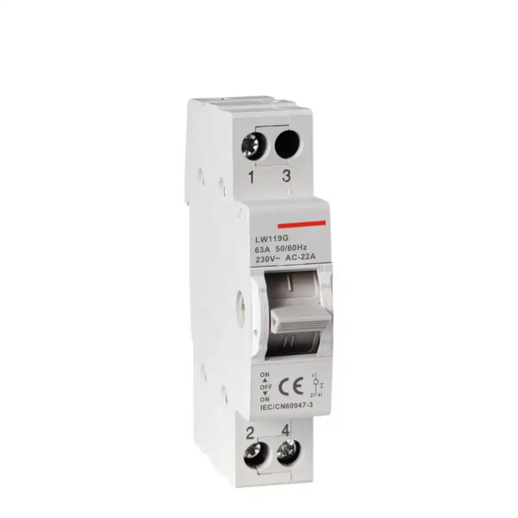 Manual transfer switch