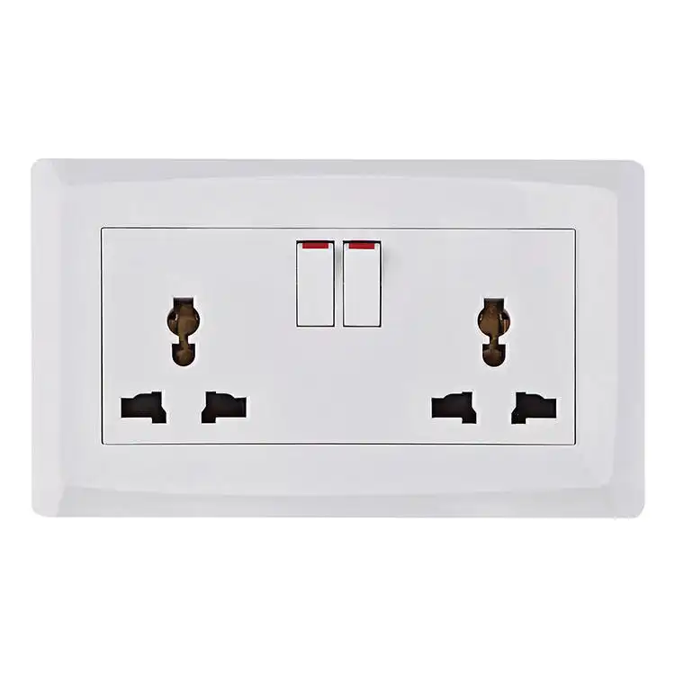 UK wall switch socket