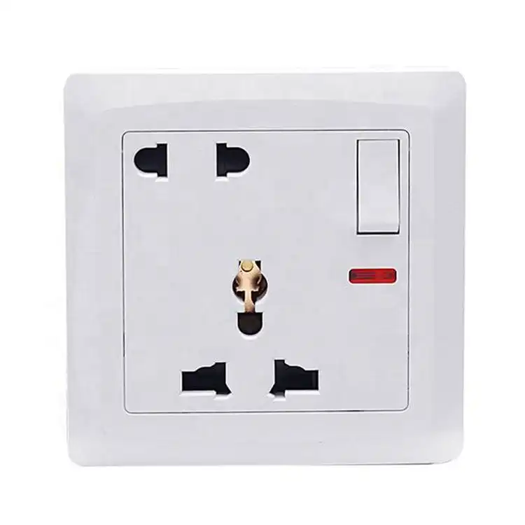 UK wall switch socket