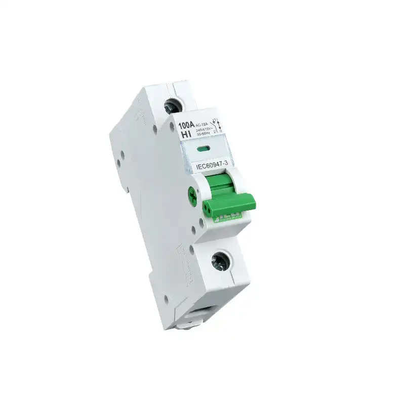 Customized miniature circuit breaker for 1A to 63A