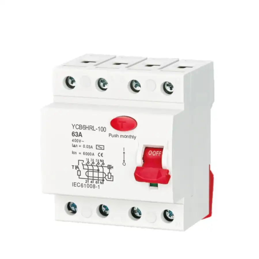 residual current circuit breakers